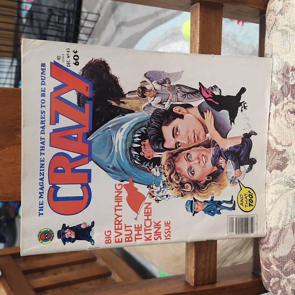CRAZY Magazine Dec. No. 45